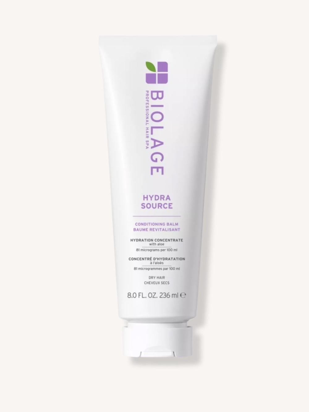 Biolage Hydra Source Conditioning Balm Moisturizes For Dry Hair - 8 fl.oz *NEW*
